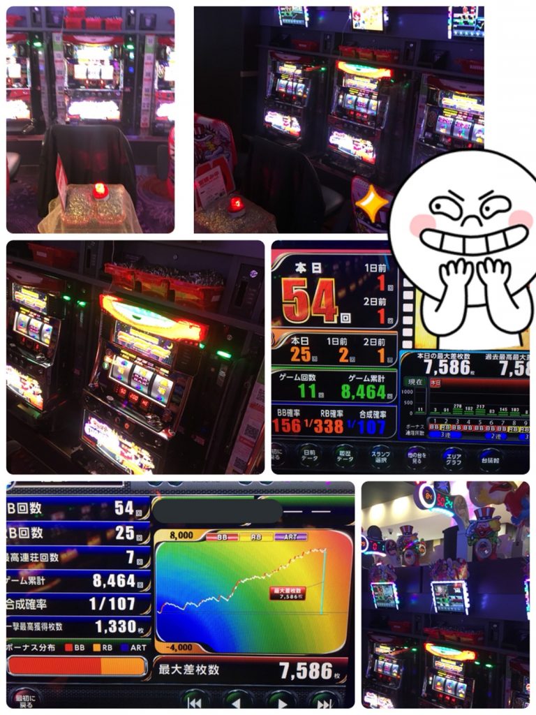 ファンキージャグラー設定6